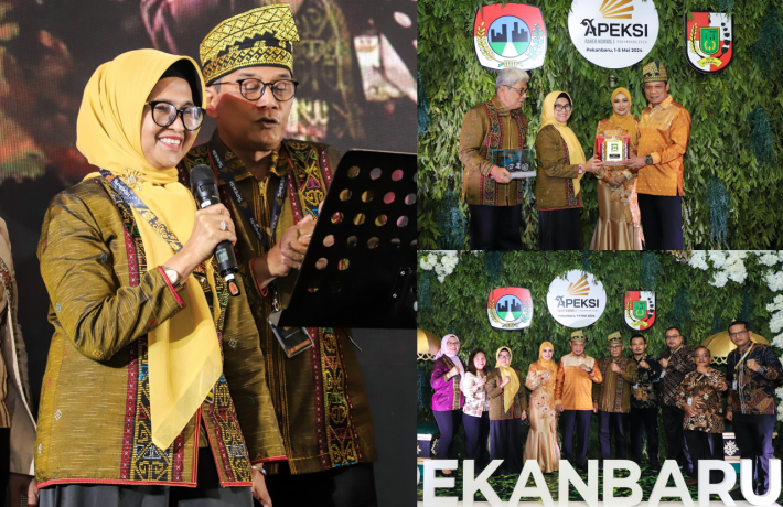 Wali Kota Pematangsiantar dan Ketua Dekranasda Hadiri Welcome Dinner Raker APEKSI Komwil 1 2024 di Pekanbaru