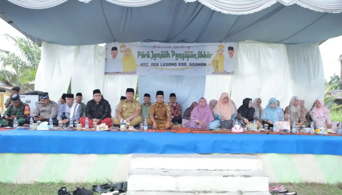 Wakil Bupati Asahan Hadiri Pengajian Akbar di Aek Ledong