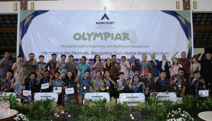 Ungguli Ratusan Peserta dari Seluruh Indonesia, Tim Hornblende Sabet Juara 1 Olympiade Agincourt Resources 2024