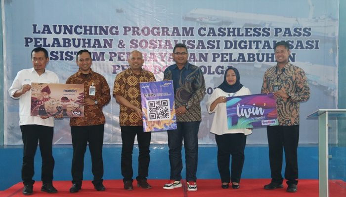 Pelindo Sibolga Launching Program Cashless Pass Pelabuhan