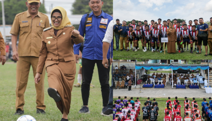 Kick Off Kejuaraan Sepakbola Antar Club U-17 Piala Wali Kota Pematangsiantar 2024 Resmi Dimulai