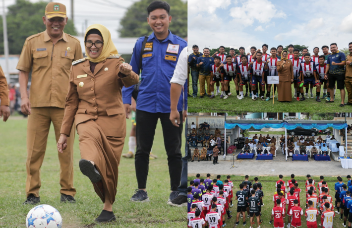 Kick Off Kejuaraan Sepakbola Antar Club U-17 Piala Wali Kota Pematangsiantar 2024 Resmi Dimulai