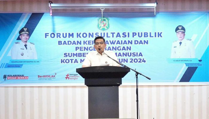 BKPSDM Kota Medan Gelar Forum Konsultasi Publik untuk Tingkatkan Kualitas Pelayanan Kepegawaian