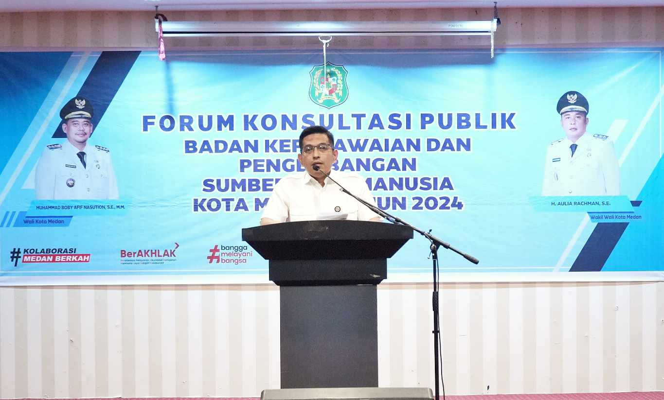 BKPSDM Kota Medan Gelar Forum Konsultasi Publik untuk Tingkatkan Kualitas Pelayanan Kepegawaian