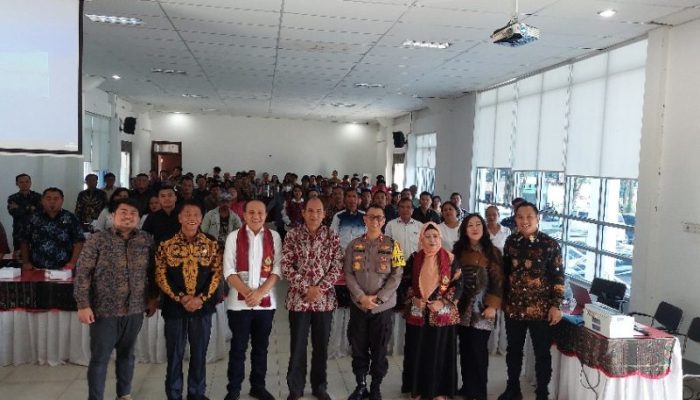 OJK Gelar Sosialisasi Pencegahan Kejahatan Keuangan di Kabupaten Samosir