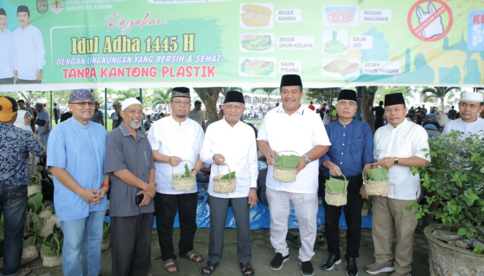 Umat Islam di Asahan Dirayakan Hari Raya Idul Adha dengan Penyembelihan Hewan Qurban