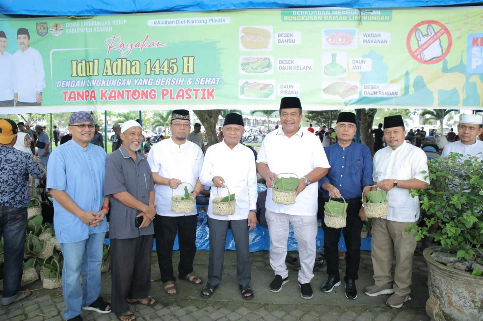 Umat Islam di Asahan Dirayakan Hari Raya Idul Adha dengan Penyembelihan Hewan Qurban