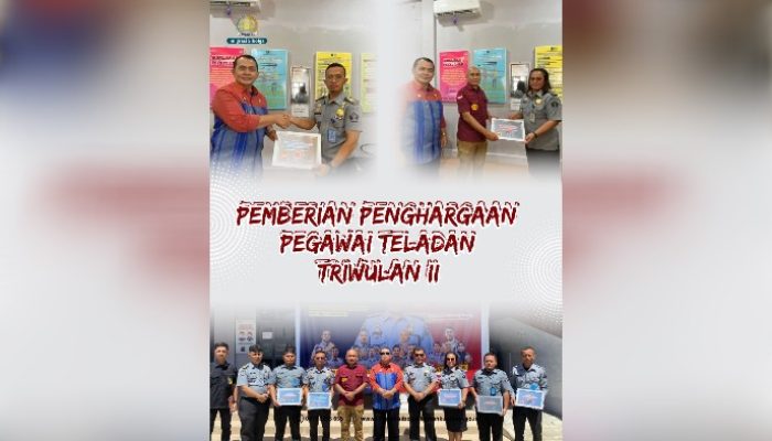 Imigrasi Berikan Penghargaan Pegawai Terbaik Triwulan II Tahun 2024