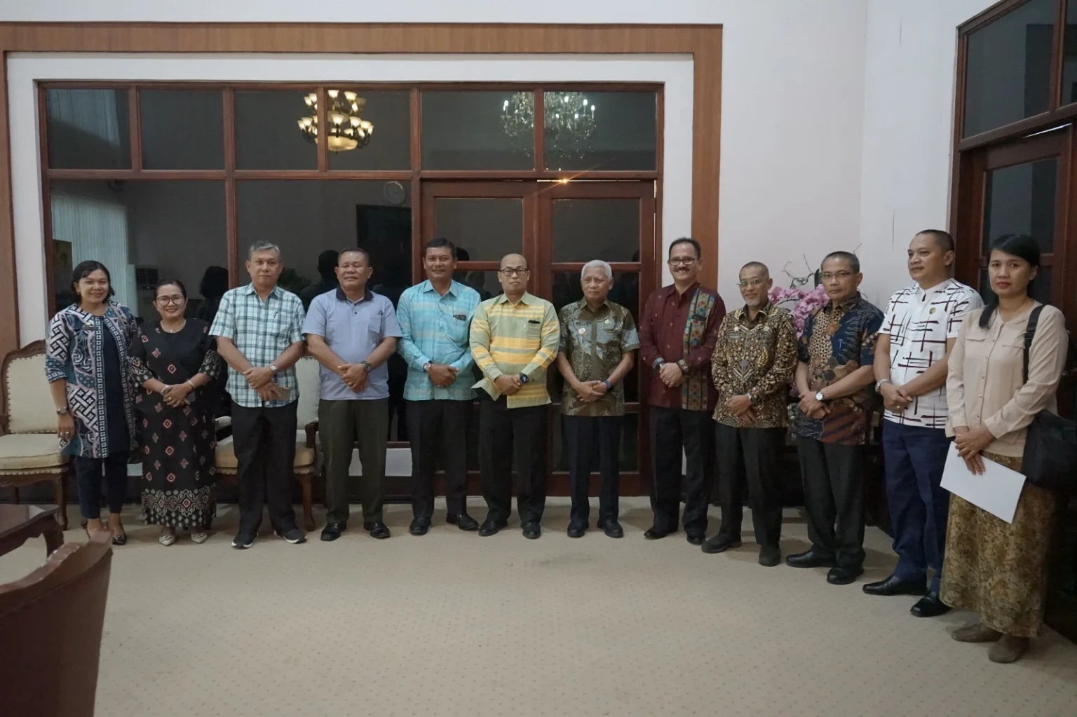 Pesparawi Kabupaten Asahan Audiensi dengan Bupati Asahan untuk Dukung Festival Paduan Suara
