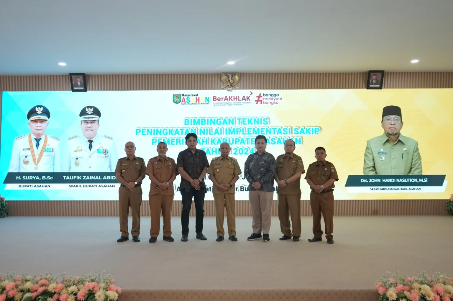 Bupati Asahan Buka Bimbingan Teknis Peningkatan Nilai Implementasi SAKIP
