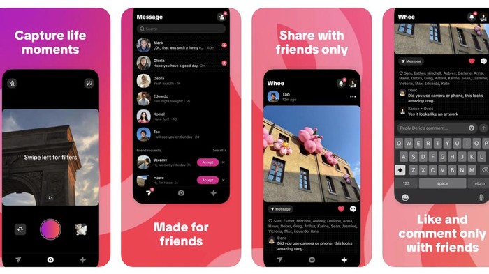 TikTok Merilis Aplikasi Whee, Alternatif Mirip Instagram