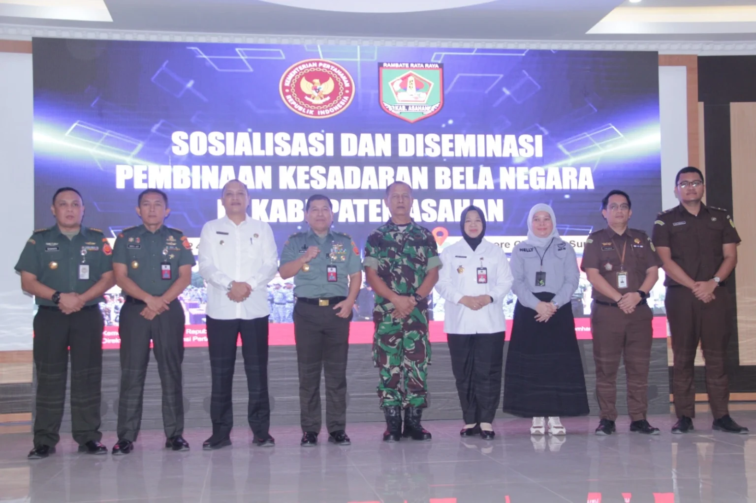 Sosialisasi dan Diseminasi Pembinaan Kesadaran Bela Negara Dilaksanakan di Kab. Batubara
