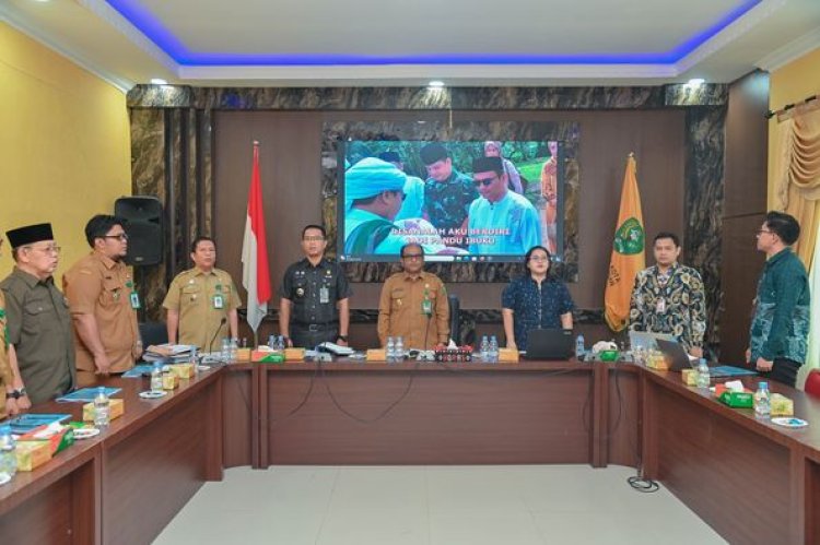 Pemerintah Kota Padangsidimpuan Gelar Rapat Koordinasi dengan KPK untuk Evaluasi Sistem Pencegahan Korupsi