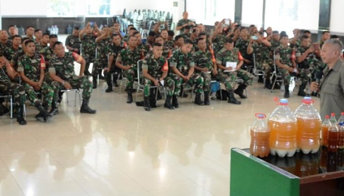 Korem 023/KS Sosialisasikan Mikroba PA 63-LK 31 Kepada Seluruh Babinsa