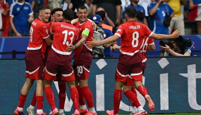 Swiss ke Perempat Final Euro 2024 Setelah Kalahkan Italia 2-0