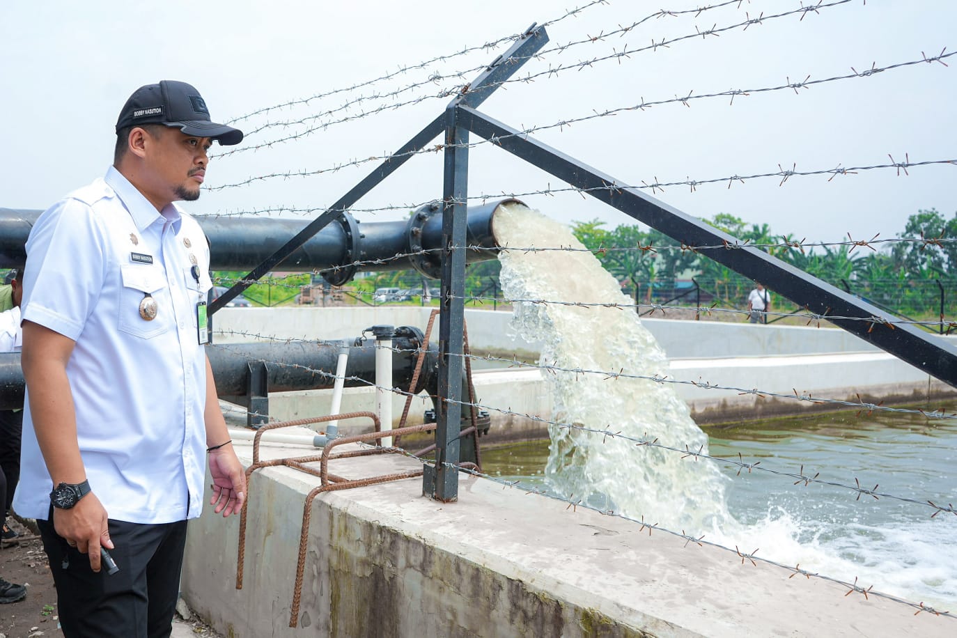 Wali Kota Medan Tinjau Proyek Kolam Retensi Danau Laguna untuk Atasi Banjir