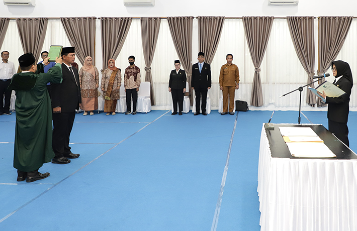 Wali Kota Pematangsiantar Lantik Arianto sebagai Dirut Perumda Air Minum Tirta Uli