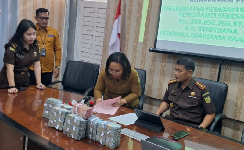 Kejari Samosir Sukses Eksekusi Uang Pengganti Kasus Korupsi APBDes