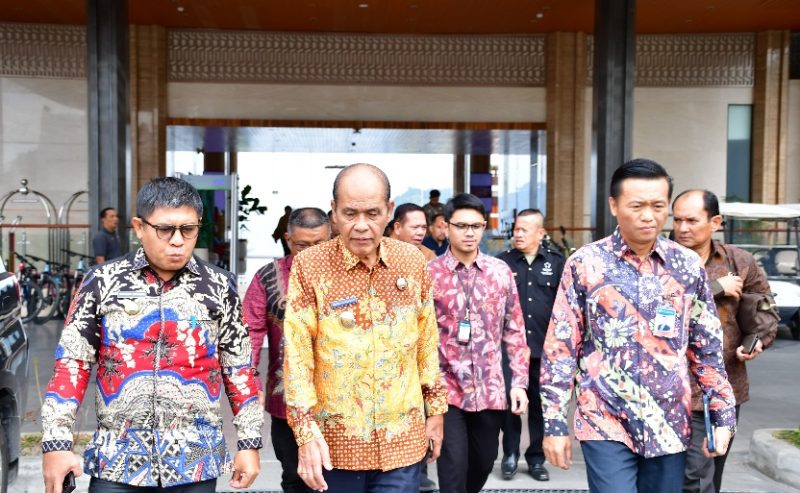 Wakil Bupati Samosir Hadiri High Level Meeting TPID dan TP2DD Tematik 4 DPSP Danau Toba