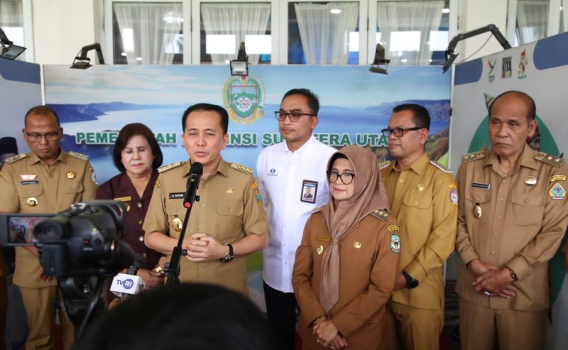 Pj. Gubernur Sumatera Utara Pimpin High Level Meeting Tim Pengendali Inflasi Daerah