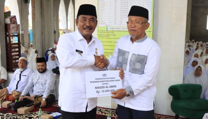 Wali Kota Binjai Hadiri Pengajian Akbar di Masjid Al-Amin, Mendorong Kesadaran Keagamaan dan Kedamaian Sosial