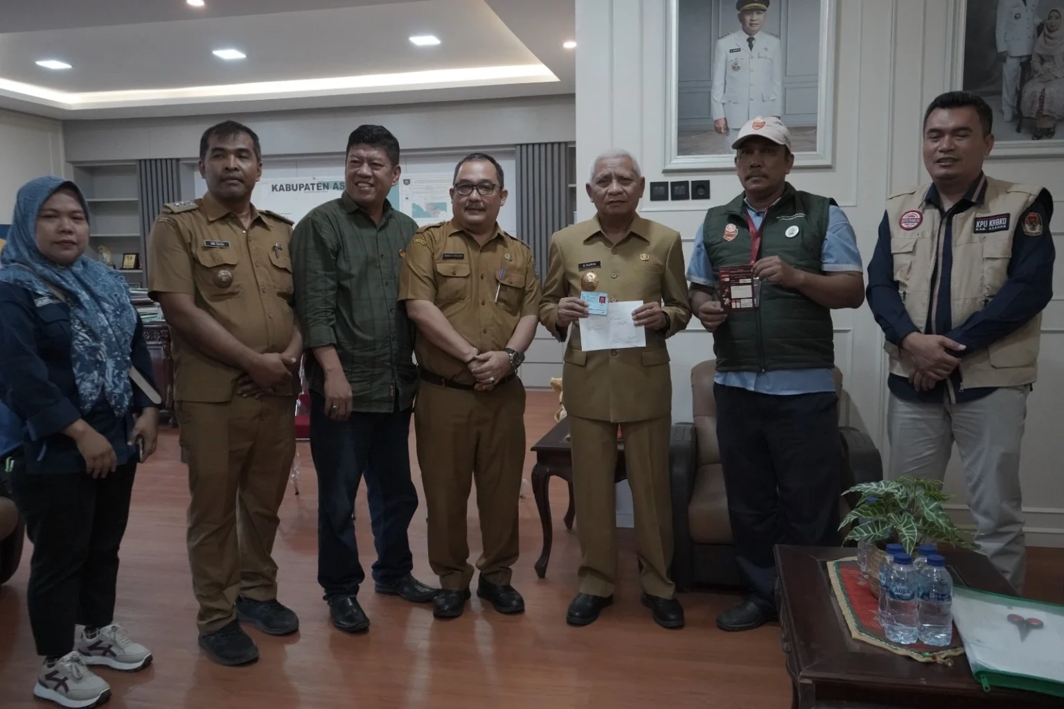 Langkah Pemutakhiran Data Pemilih Dilakukan di Rumah Dinas Bupati Asahan