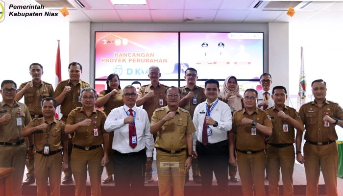 Koordinasi Implementasi Perubahan Pada Pelatihan Kepemimpinan Nasional Tingkat II di Kabupaten Nias