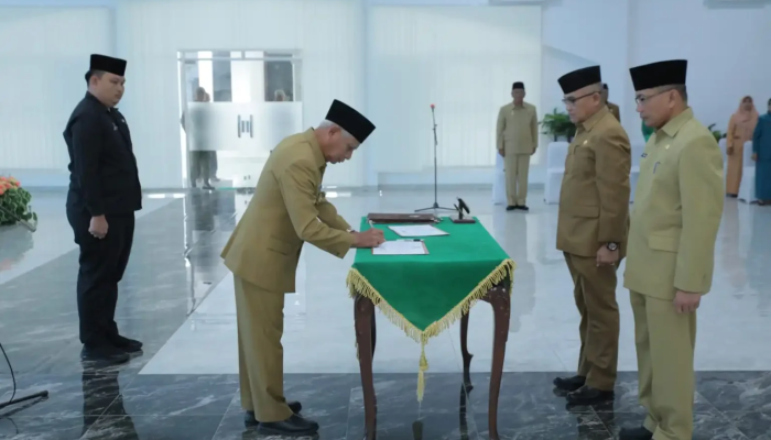 Bupati Asahan Lantik 6 Pejabat Tinggi Pratama Berdasarkan Keputusan Terbaru
