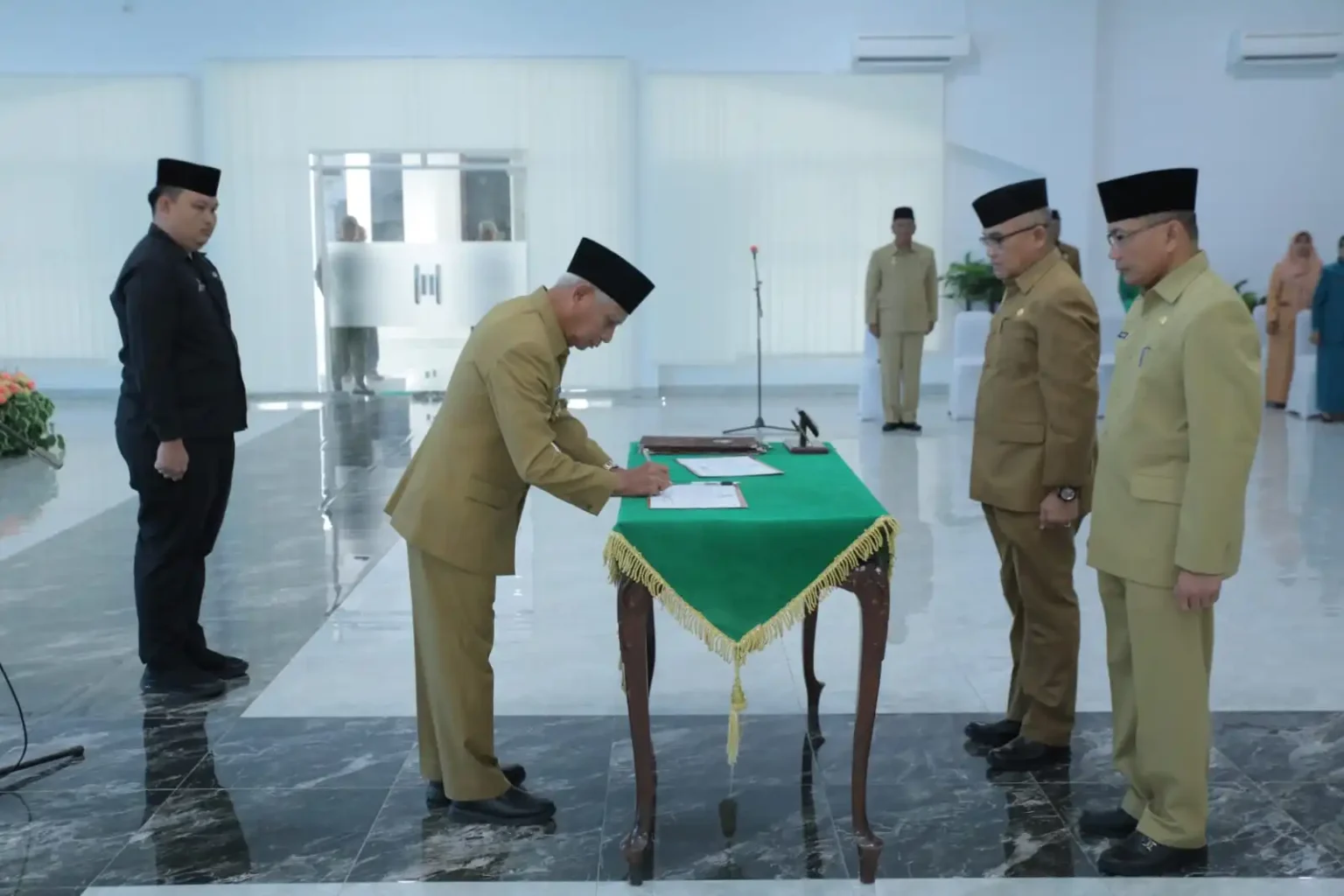 Bupati Asahan Lantik 6 Pejabat Tinggi Pratama Berdasarkan Keputusan Terbaru