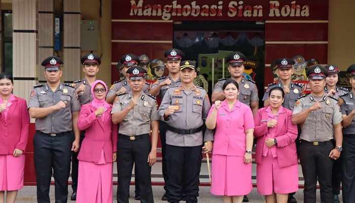20 Personel Polres Tapteng Naik Pangkat, Kapolres: Pangkat Bukan Untuk Gagah-gagahan
