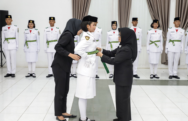 Wali Kota Pematangsiantar Kukuhkan 60 Pelajar sebagai Anggota Paskibraka Tahun 2024