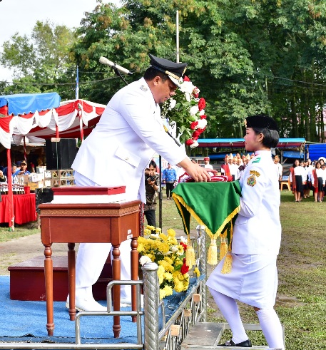 Bupati Samosir Pimpin Upacara HUT RI ke-79 dengan Tema “Nusantara Baru, Indonesia Maju”