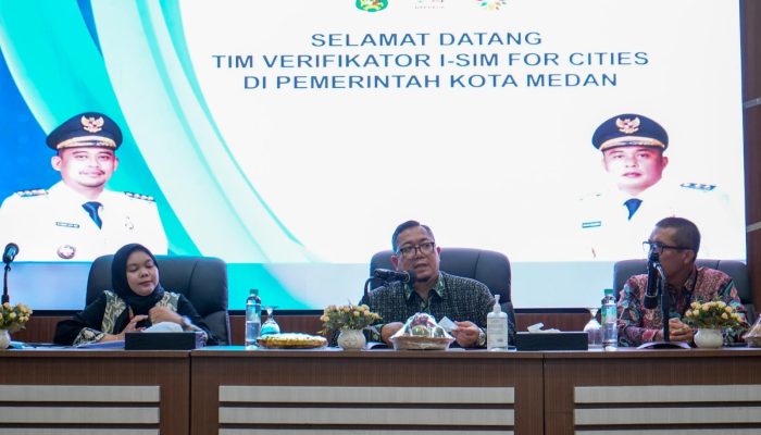 Wali Kota Medan Ajak Stakeholder Dukung Pencapaian TPB/SDGs, Pemko Medan Sambut Kunjungan Tim Verifikasi I-SIM