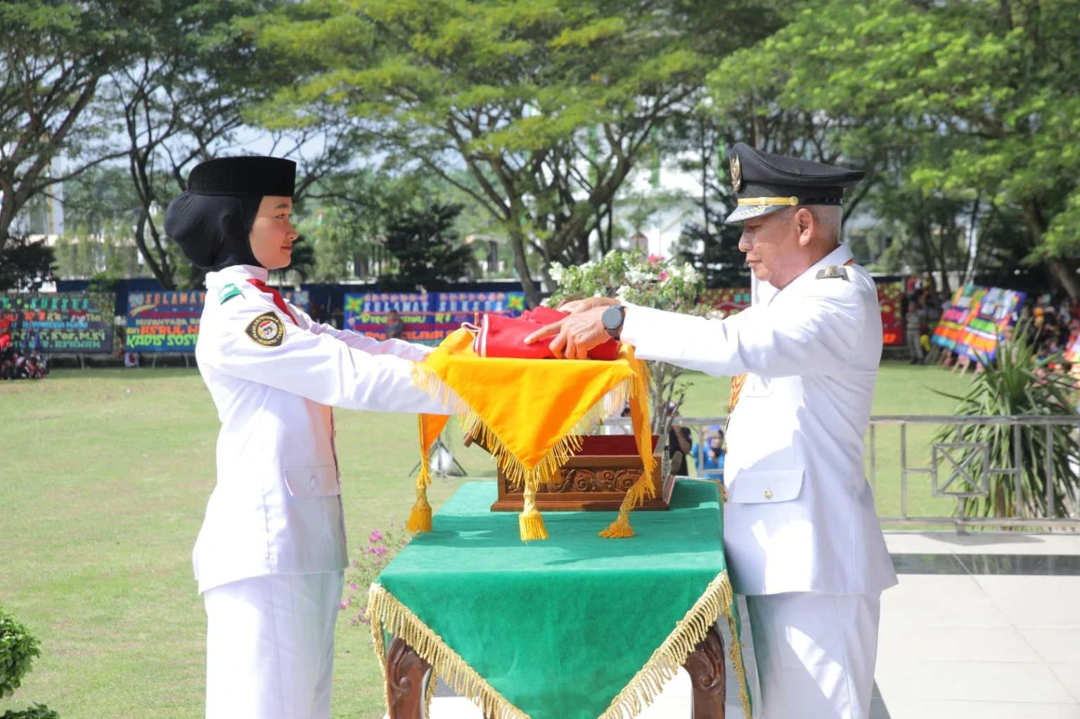 Upacara Peringatan Detik-Detik Proklamasi HUT ke-79 RI di Kabupaten Asahan Berlangsung Khidmat
