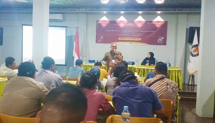 Sosialisasi KPU dengan Media, KPU Targetkan Partisipasi Pemilih di Atas 85 Persen