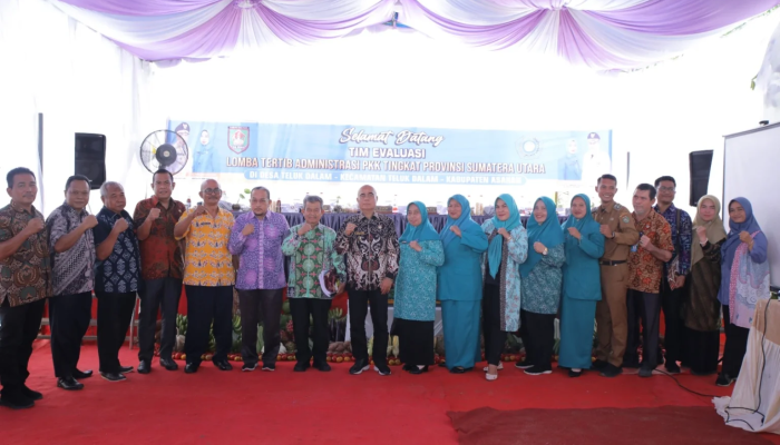 Bupati Asahan Terima Kunjungan Tim Evaluasi Lomba Tertib Administrasi PKK Tingkat Provsu