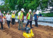 Progres Pembangunan Overpass Jalan Stasiun di Medan Capai 63,9 Persen