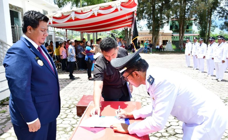 Bupati Samosir Kukuhkan 94 Kepala Desa, Jabatan Diperpanjang Menjadi 8 Tahun