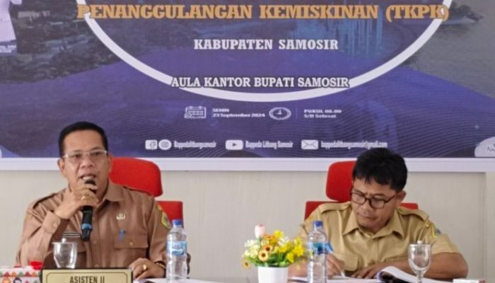 Pemerintah Kabupaten Samosir Gelar Rakor II Penanggulangan Kemiskinan