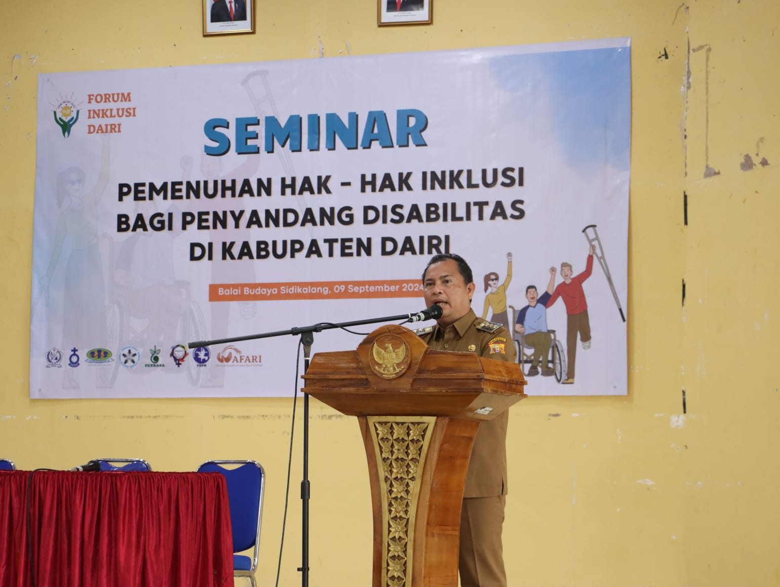 Pj Bupati Dairi Tegaskan Komitmen Pemkab dalam Pemenuhan Hak Penyandang Disabilitas