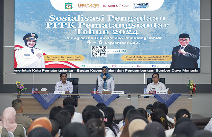 Pemko Pematangsiantar Upayakan 713 Pegawai Non ASN Diangkat Menjadi PPPK pada 2024