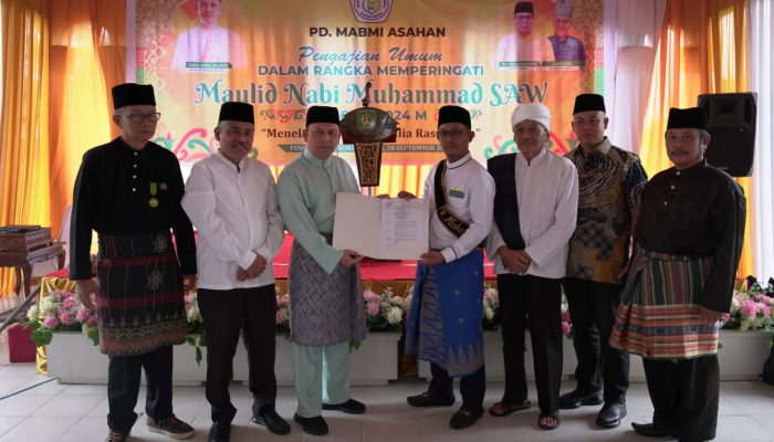 MABMI Kabupaten Asahan Gelar Peringatan Maulid Nabi Muhammad SAW 1446 H dan Launching Pengajian Bulanan