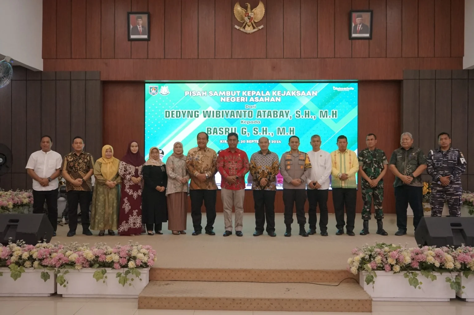 Pemkab Asahan Gelar Pisah Sambut Kajari Asahan, Dedyng Wibiyanto dan Basril G
