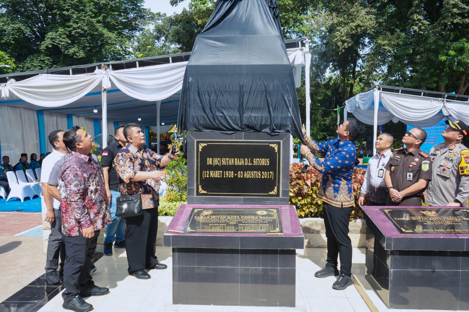 Wali Kota Medan Bobby Nasution Resmikan Taman Cadika Medan Hasil Revitalisasi