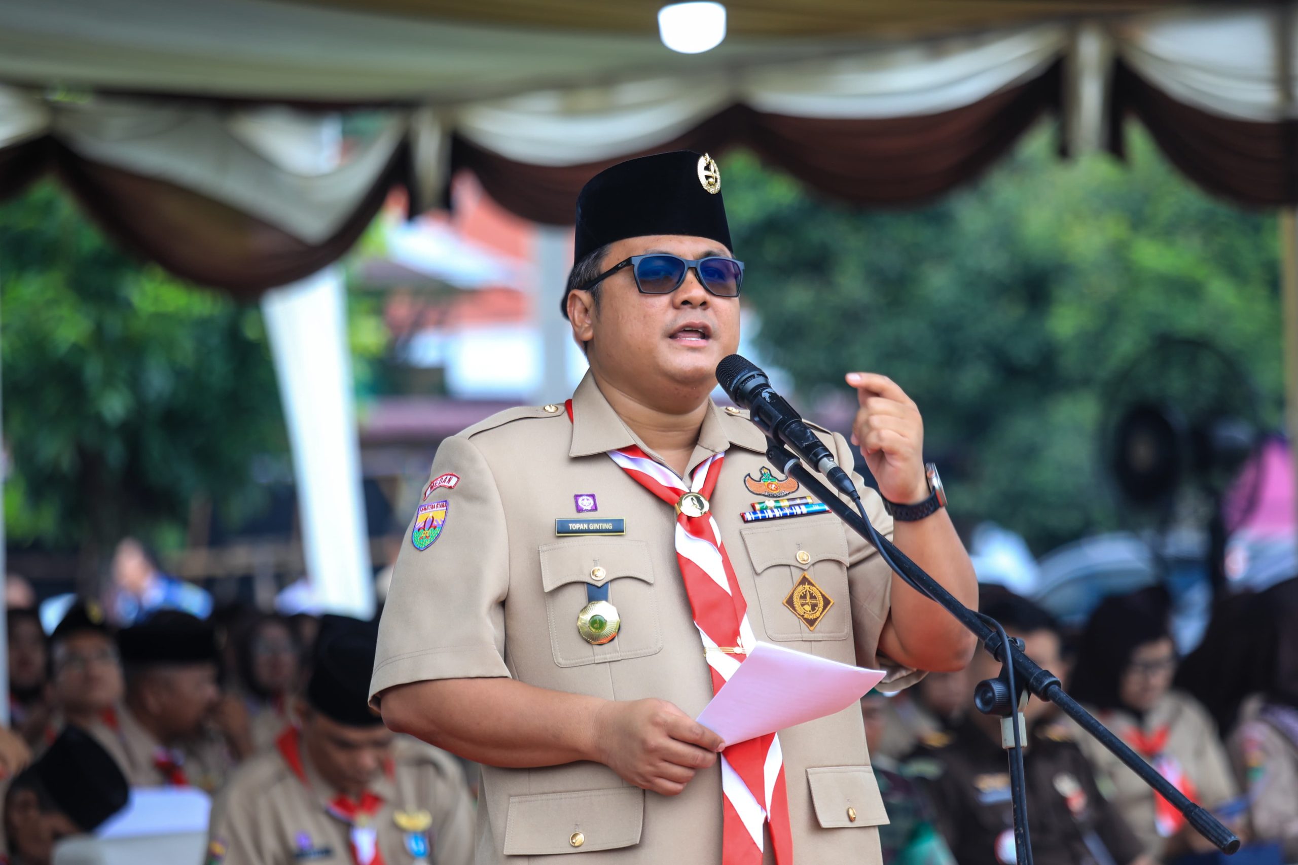 Gebyar Hari Pramuka ke-63 Kota Medan Meriah, Pecahkan Rekor MURI Dunia