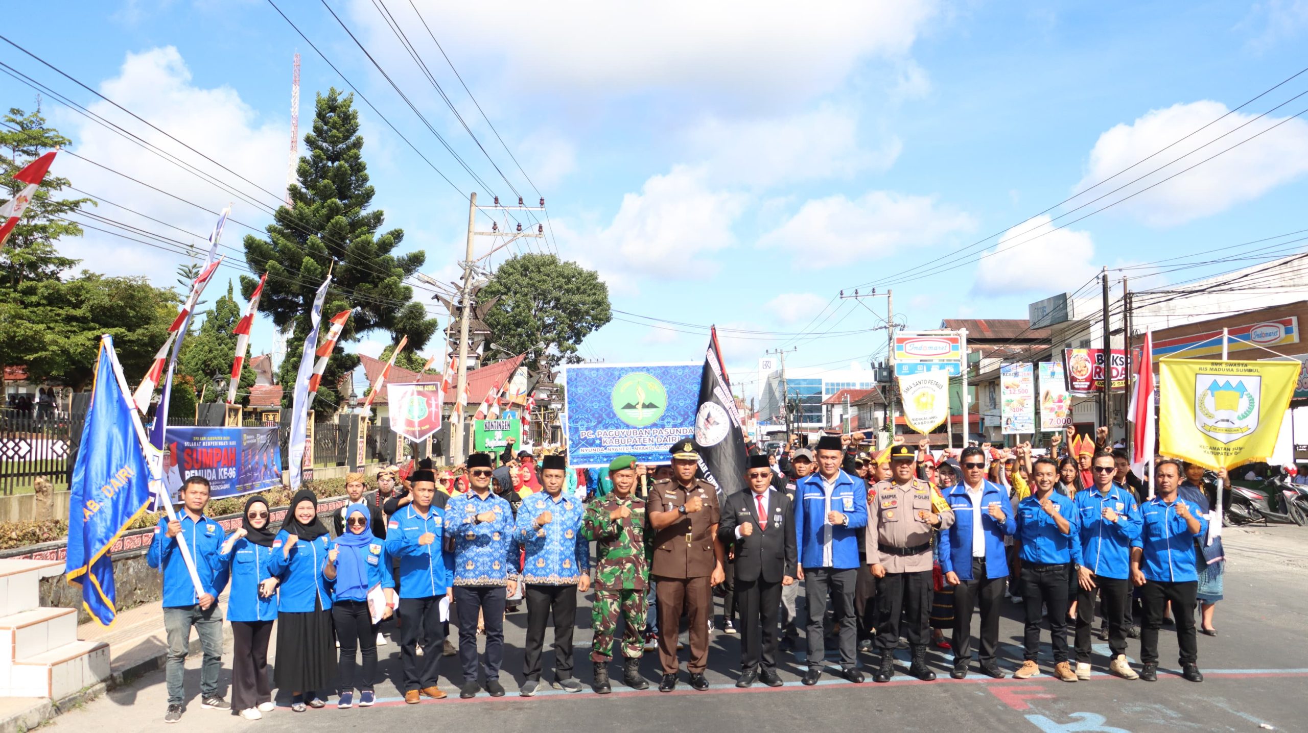 Pemerintah Kabupaten Dairi Gelar Kirab Budaya Kepemudaan Meriahkan Hari Sumpah Pemuda ke-96