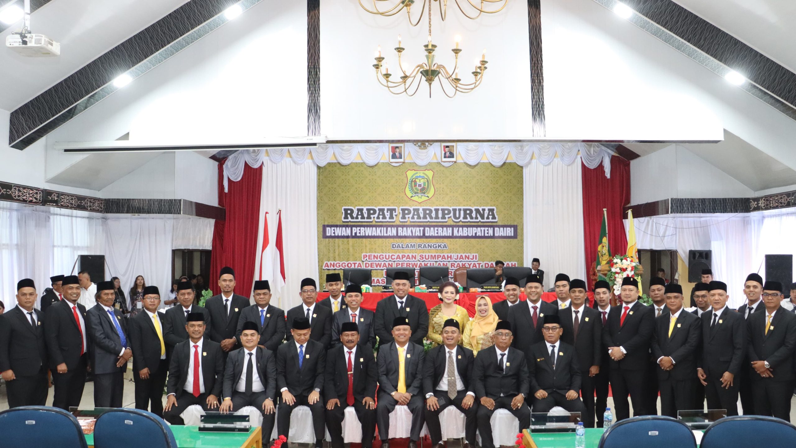 35 Anggota DPRD Kabupaten Dairi Periode 2024-2029 Resmi Dilantik