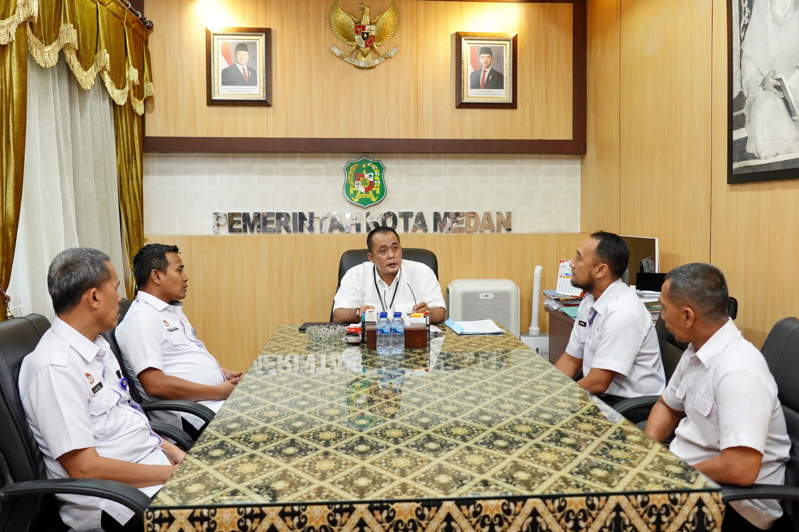 Plt Wali Kota Medan Terima Audiensi Jajaran Kantor Imigrasi Kelas I Khusus TPI