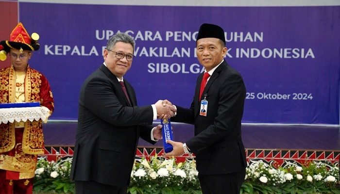 Deputi Gubernur BI Kukuhkan Kepala BI Sibolga: PDRB Sibolga Tumbuh Sebesar 4,20 Persen