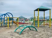 Pembangunan Jogging Track di Kolam Retensi Martubung Rampung, Warga Mulai Manfaatkan Fasilitas